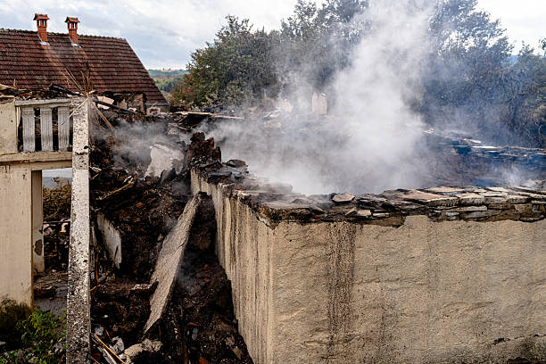 Professional Fire Damage Removal technician working in Windsor Mill, MD